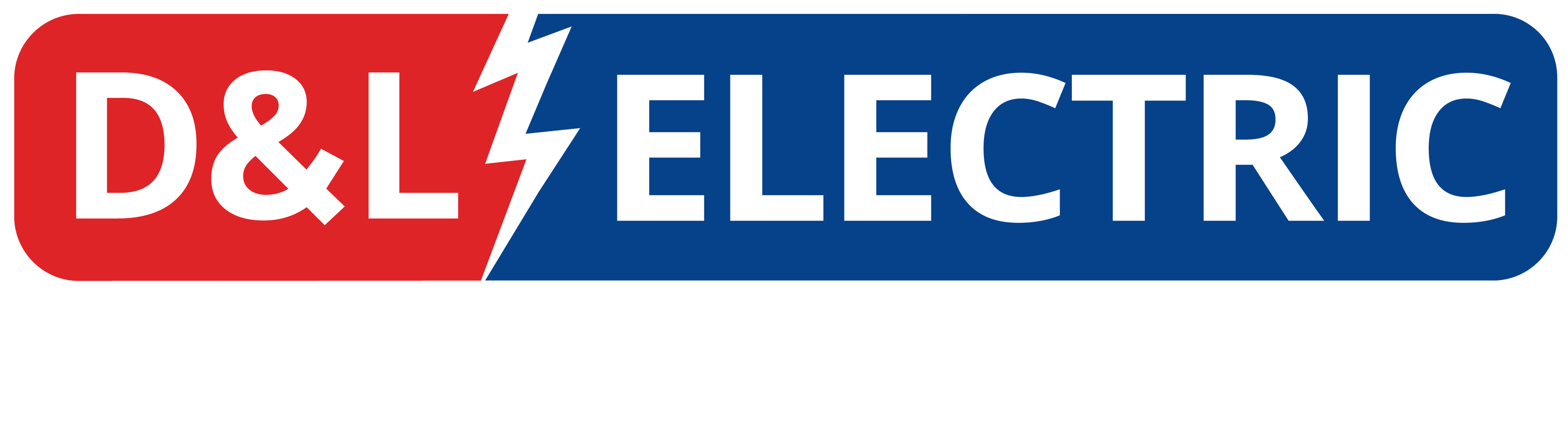 Blue and white Industria Logo
